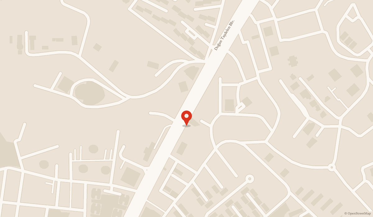 Map showing the clinic on Doğan Taşdelen Boulevard, Ümitköy, Çankaya, Ankara